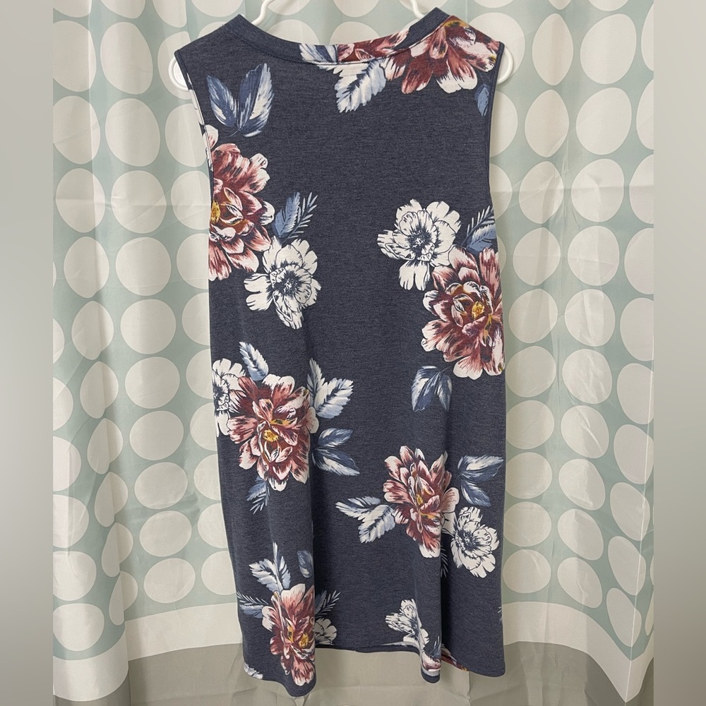 Women’s Apt.9 Floral Dress Sleeveless - Picture 2 of 2